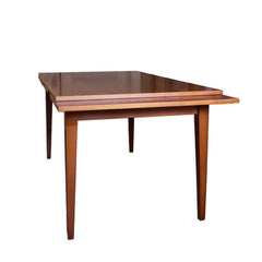 Modern Drawleaf Dining Table detail view 6 - Whats New Furniture - Portland, Oregon