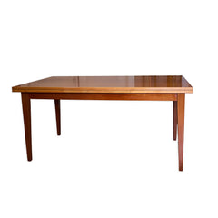 Modern Drawleaf Dining Table detail view 3 - Whats New Furniture - Portland, Oregon