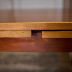 Modern Drawleaf Dining Table detail view 7 - Whats New Furniture - Portland, Oregon