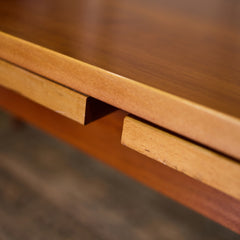 Modern Drawleaf Dining Table detail view 8 - Whats New Furniture - Portland, Oregon
