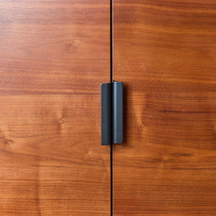 Modern Entertainment Console detail view 2 - Whats New Furniture - Portland, Oregon