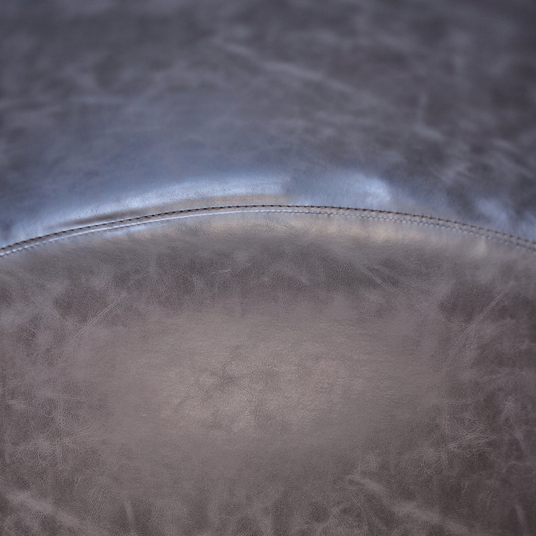 Modern Faux Leather Counter Stool detail view 4 - What&