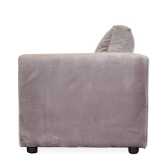 Modern Velvet Chair detail view 2 - Whats New Furniture - Portland, Oregon