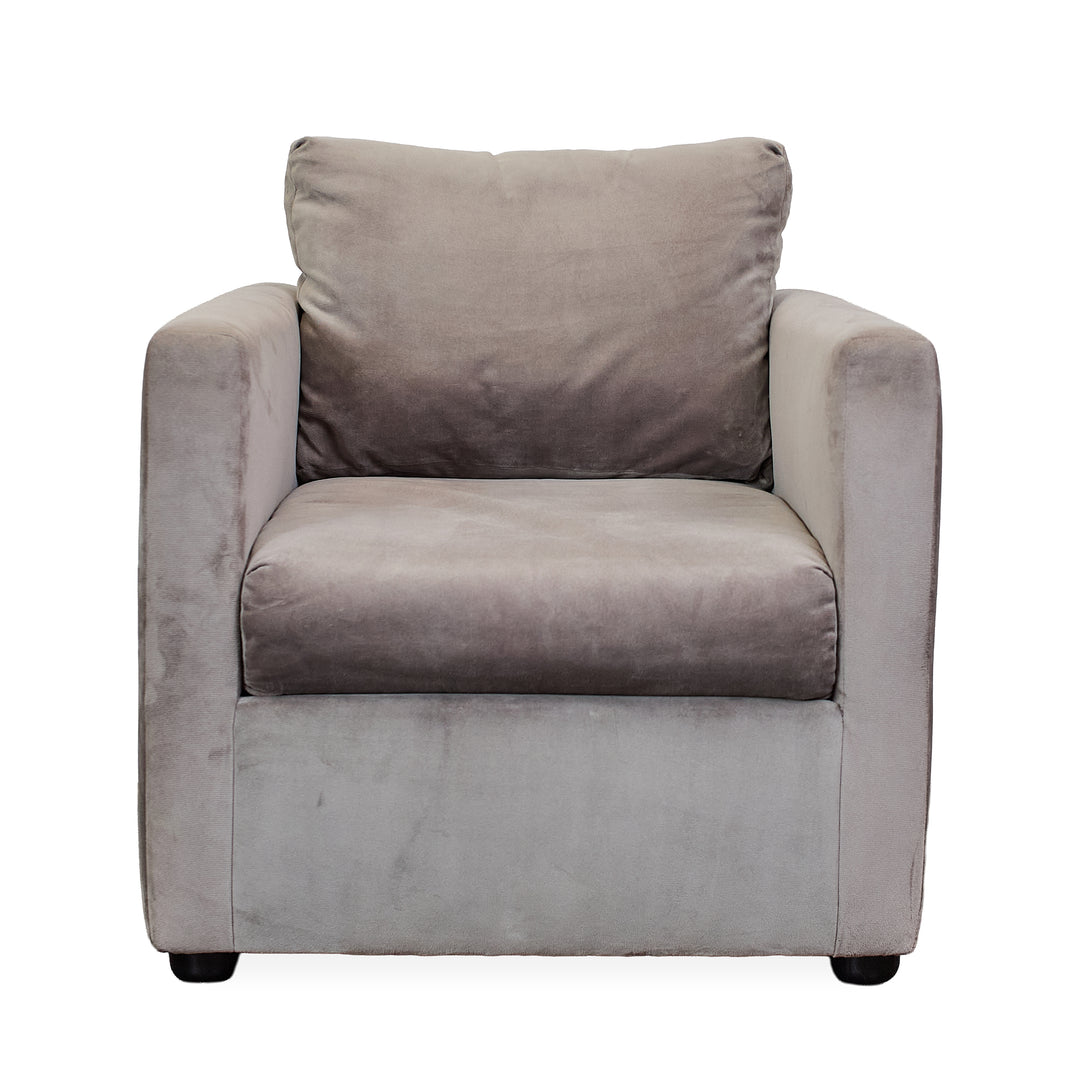 Modern Velvet Chair - Whats New Furniture - Portland, Oregon