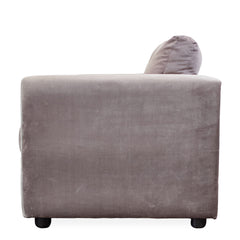 Modern Velvet Sofa detail view 2 - Whats New Furniture - Portland, Oregon