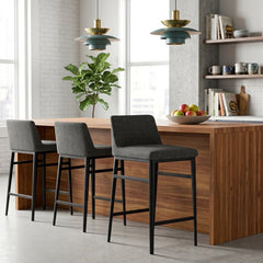 Baron Counter Stool in Charcoal - Lifestyle - What&