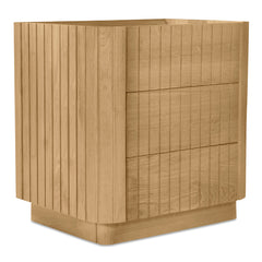 Povera 3 Drawer Nightstand - Whats New Furniture - Portland, Oregon