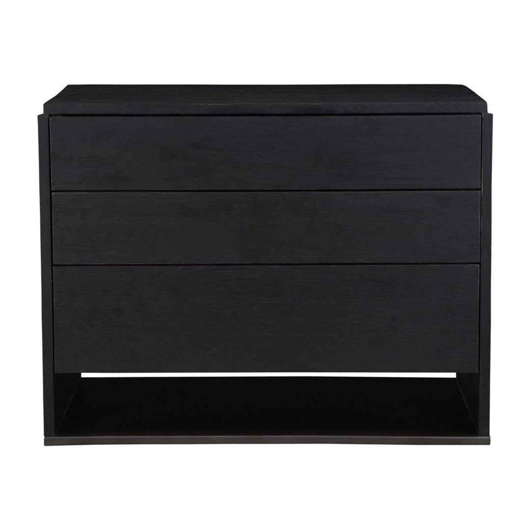 Quinton 3 Drawer Nightstand - Whats New Furniture - Portland, Oregon