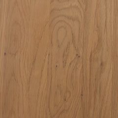 Montego One Drawer Nightstand in natural corner detail - mid-century oak nightstand by Moe&