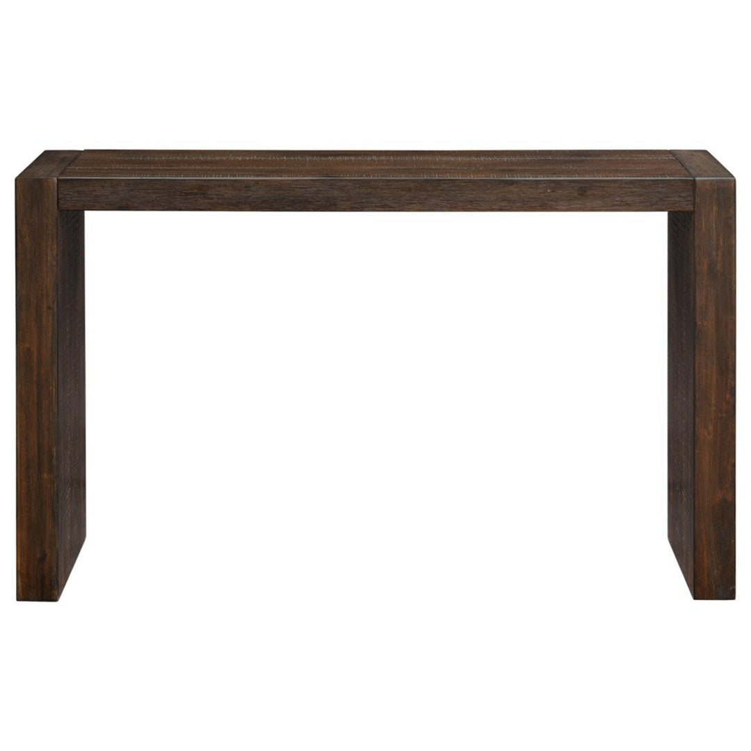 Monterey Counter-Height Wood Console Table in Brown - counter height console table by Olliix - Whats New Furniture Portland OR