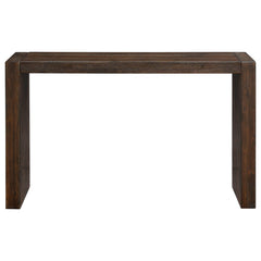 Monterey Counter-Height Wood Console Table in Brown - counter height console table by Olliix - Whats New Furniture Portland OR