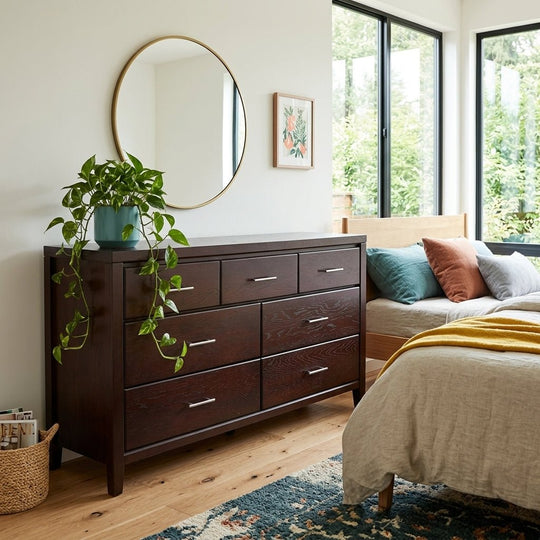 Dark Reddish Brown Dresser by Mr F. Benhammou - view 5