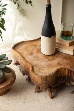 Mulberry Root and Willow Wood Serving Tray — view 4