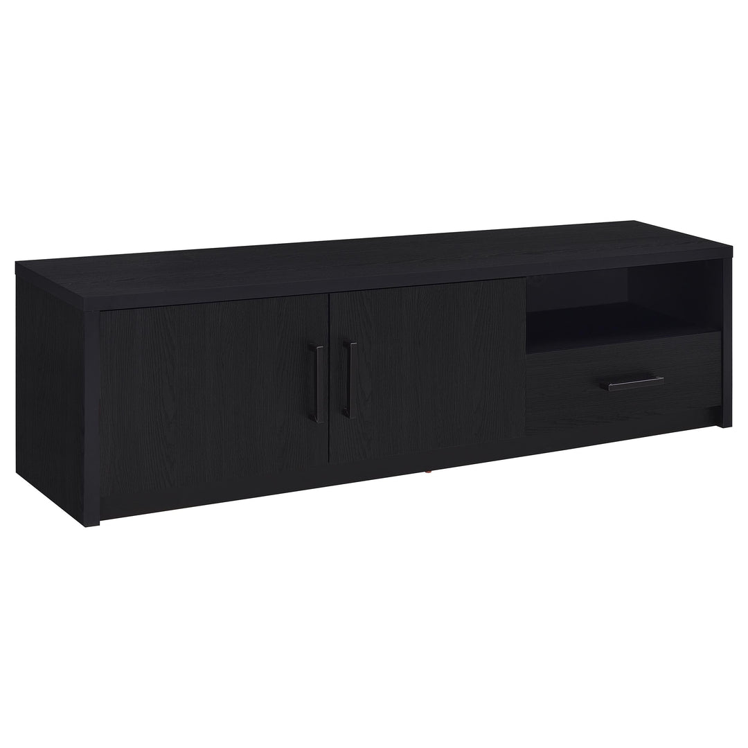 Murray 70-inch 2-door TV Stand Media Console Black - What&