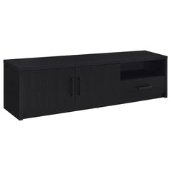 Murray 70-inch 2-door TV Stand Media Console Black - What&