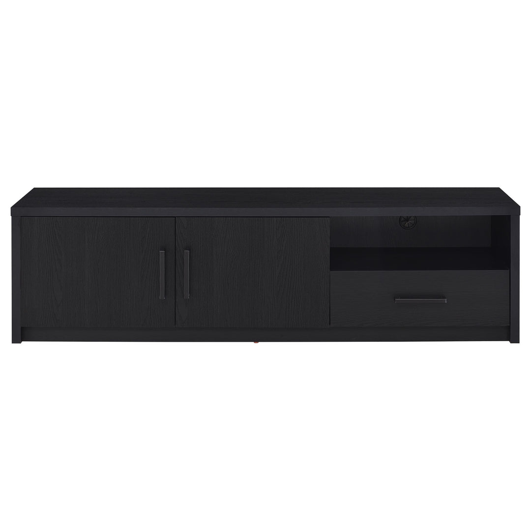 Murray 70-inch 2-door TV Stand Media Console Black - What&