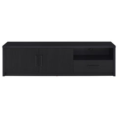 Murray 70-inch 2-door TV Stand Media Console Black - What&