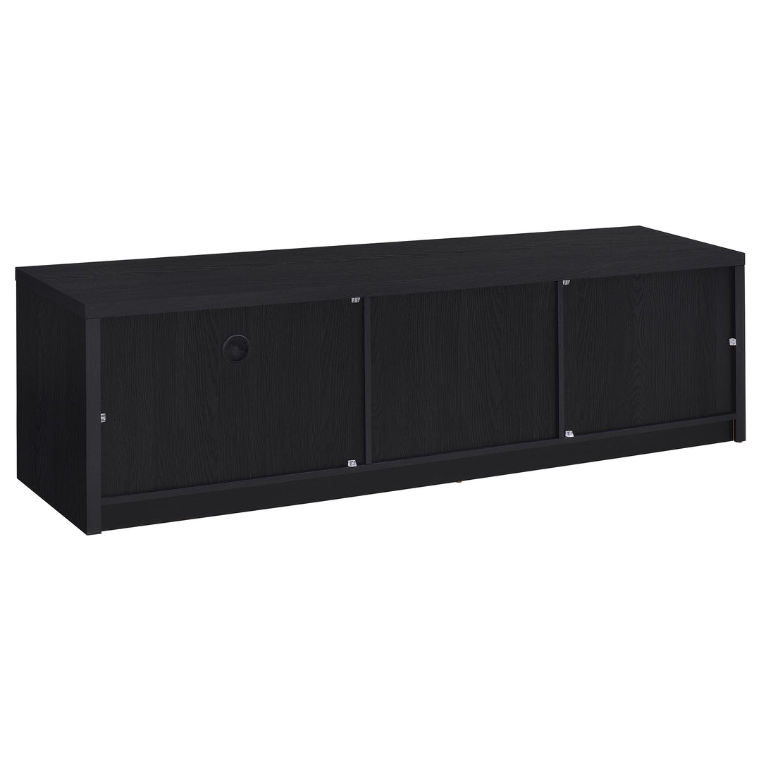 Murray 70-inch 2-door TV Stand Media Console Black - What&