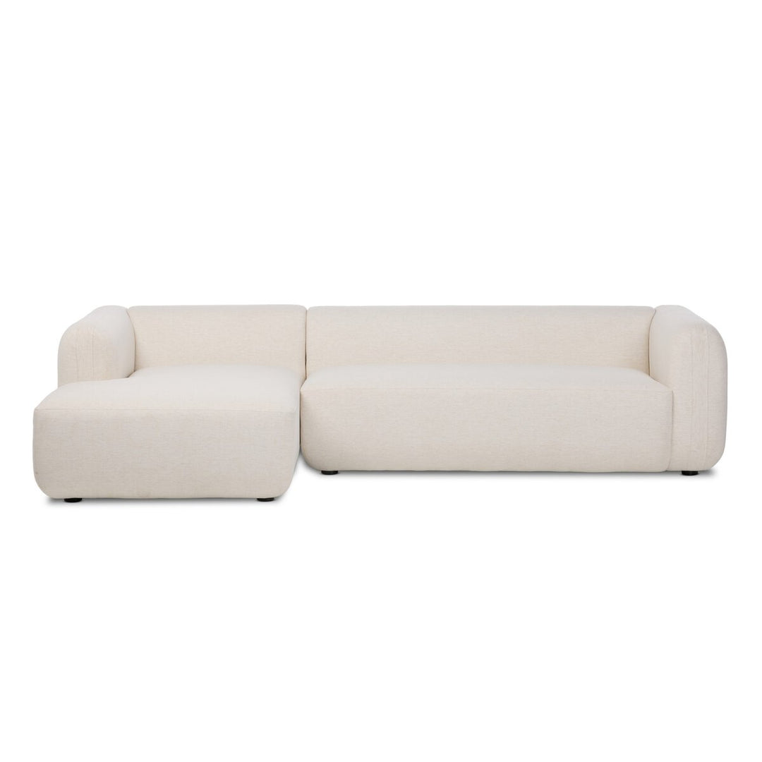 Nara 2-Piece Sectional Crypton Nomad Snow (RAF) - Sectional by Four Hands - What&