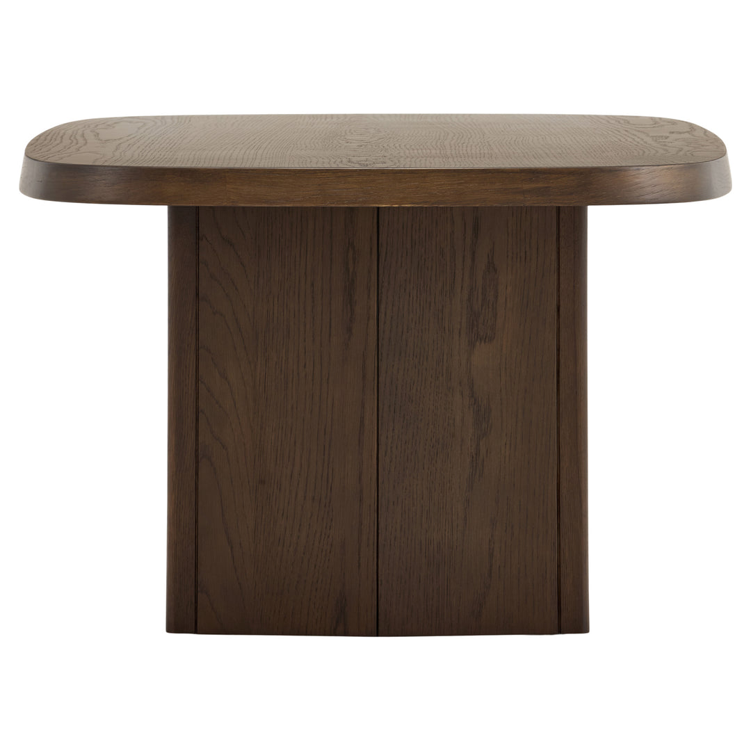Natu Coffee Table in Espresso Oil side view - rectangular wood coffee table by Unique Furniture - Whats New Furniture Portland OR