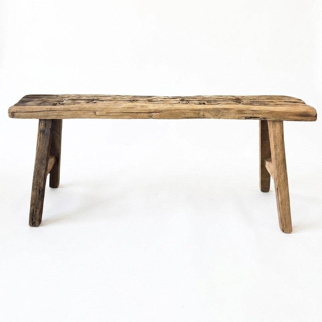 Natural Uttermost Bench - consignment furniture Portland