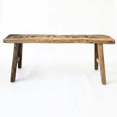 Natural Uttermost Bench - consignment furniture Portland