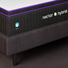 The Nectar Premier Hybrid three-quarter corner detail - Whats New Furniture - Portland, Oregon