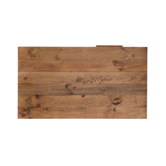 Nevada 6 Drawer Chest in Dark Driftwood top detail - six drawer chest by LH Imports - Whats New Furniture Portland OR