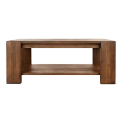 Morton Rectangular Coffee Table in Rustic Walnut
