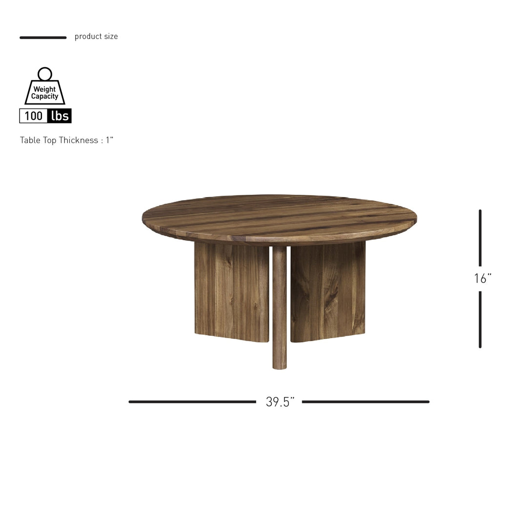 Petrilio KD Round Coffee Table - What&