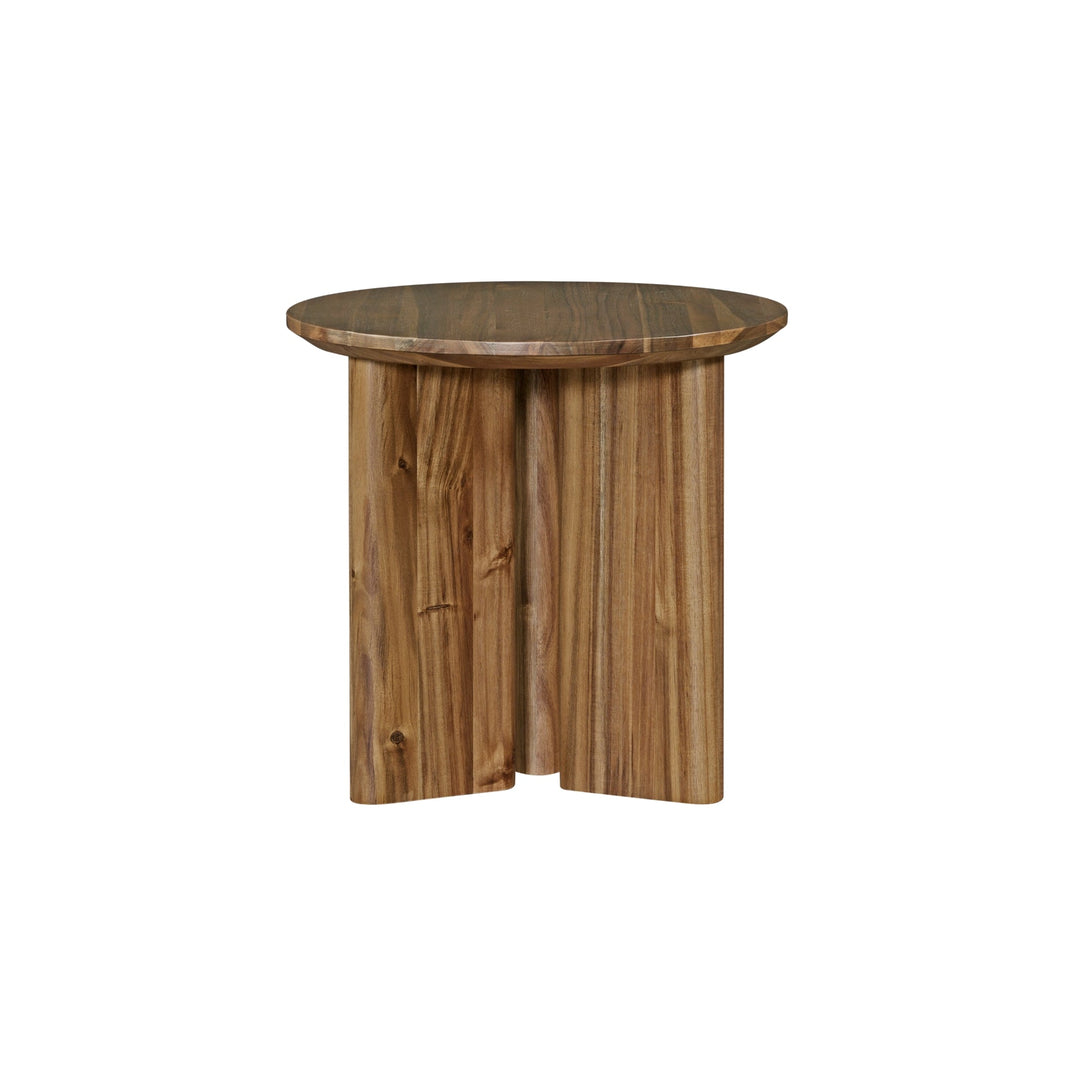 Petrilio Side Table in Hazelnut Brown