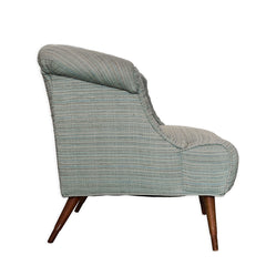 Re - Upholstered Vintage Chair detail view 2 - Whats New Furniture - Portland, Oregon