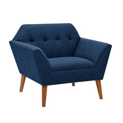 Newport Accent Chair - back view - mid-century modern chairs - Whats New Furniture Portland OR