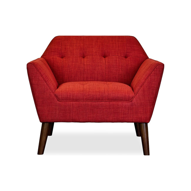 Newport Accent Chair - side angle - mid-century modern chairs - Whats New Furniture Portland OR