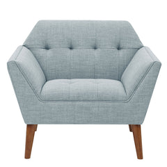 Newport Accent Chair - leg detail - mid-century modern chairs - Whats New Furniture Portland OR