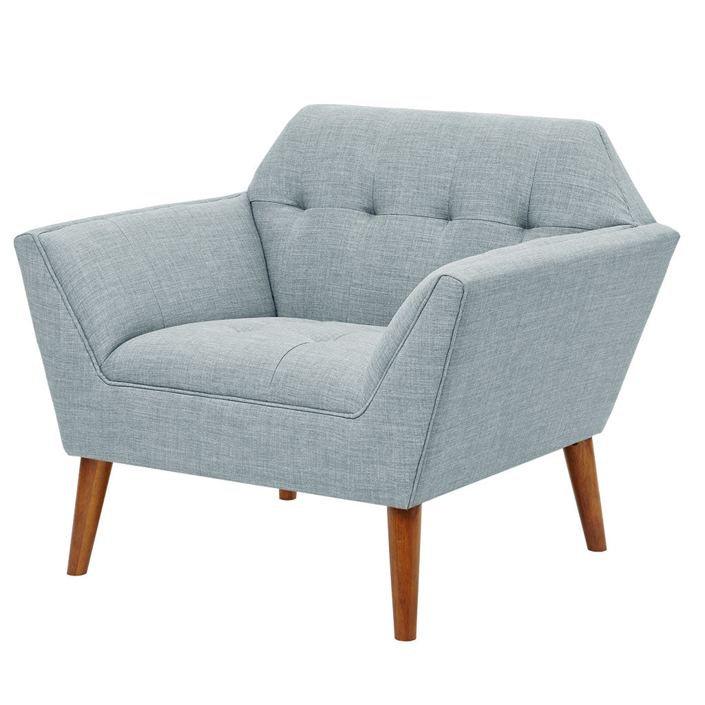 Newport Accent Chair - fabric detail - mid-century modern chairs - Whats New Furniture Portland OR