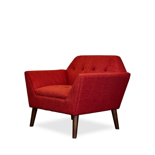 Newport Accent Chair - detail - mid-century modern chairs - Whats New Furniture Portland OR