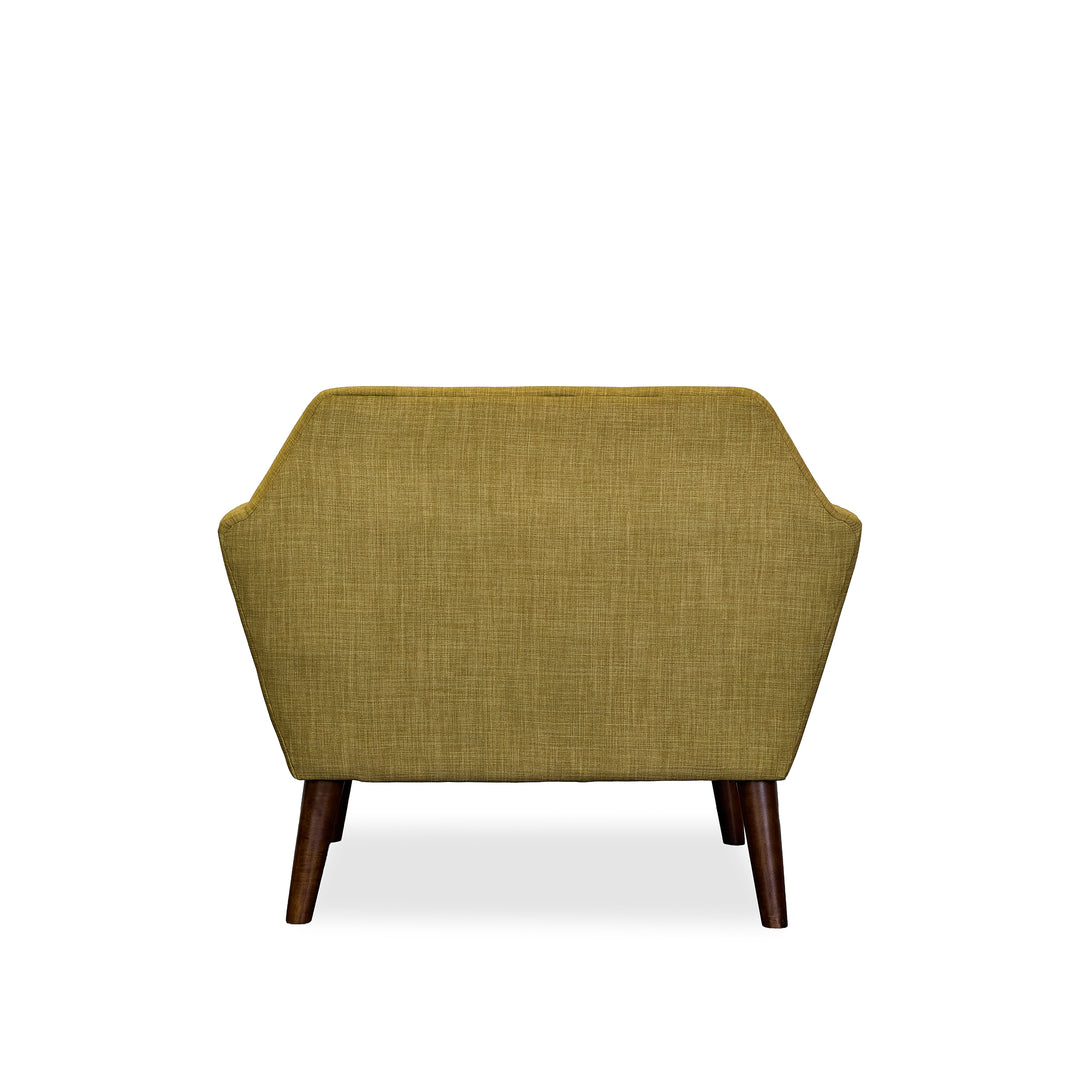 Newport Accent Chair - front view - mid-century modern chairs - Whats New Furniture Portland OR