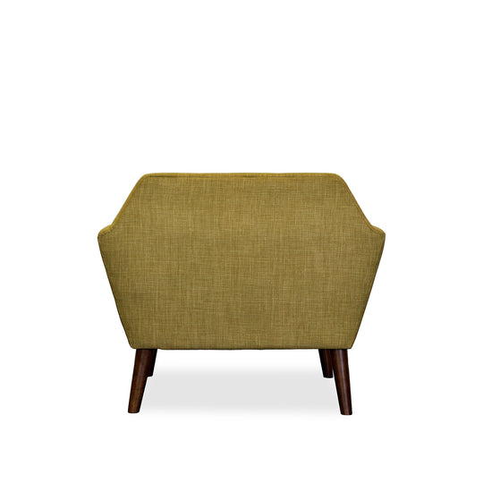 Newport Accent Chair - front view - mid-century modern chairs - Whats New Furniture Portland OR