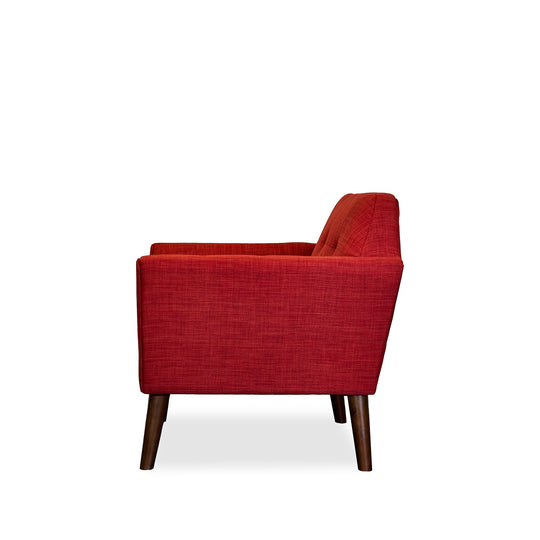 Newport Accent Chair - back view - mid-century modern chairs - Whats New Furniture Portland OR