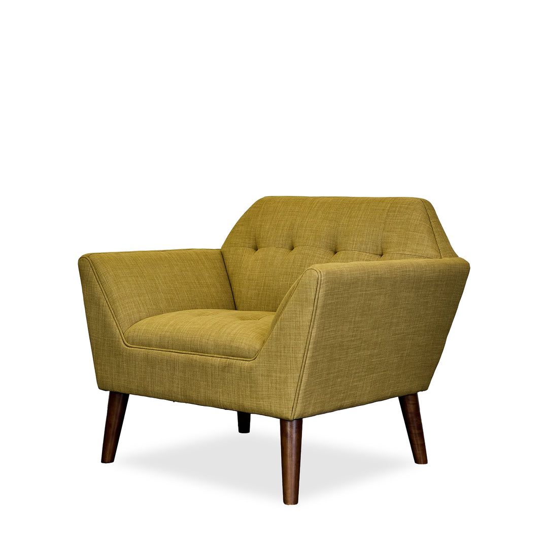 Newport Accent Chair - context shot - mid-century modern chairs - Whats New Furniture Portland OR