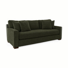 Nova Sofa in Shep Kale - studio three-quarter view - Stanton - Whats New Furniture Portland OR