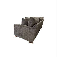 Nova Sofa in King Kong Brindle rear angle showing track arm profile - Stanton - Whats New Furniture Portland OR