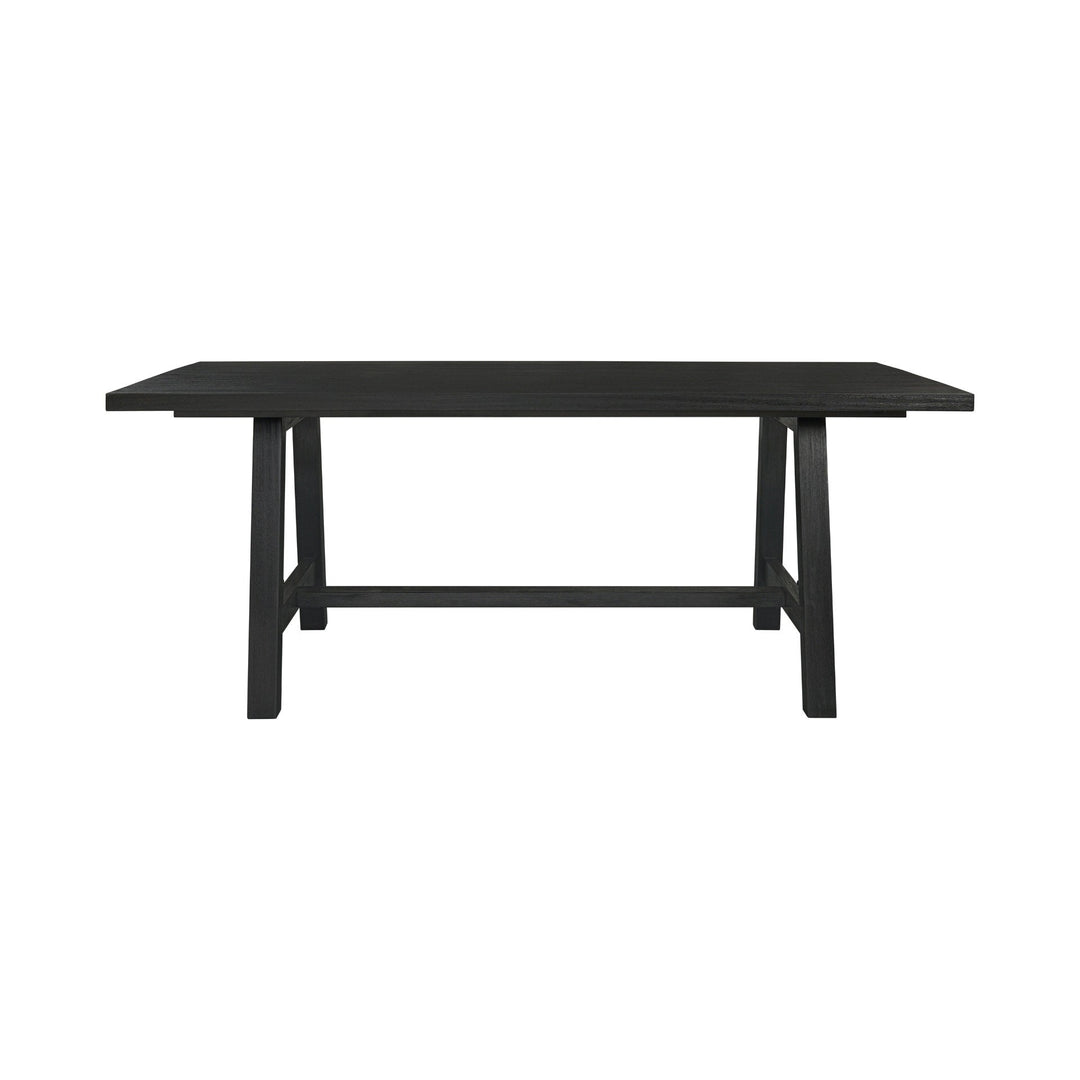 Bedford KD 79" Rect. Dining Table "A" Base in Brushed Black - studio - NPD - Whats New Furniture Portland OR