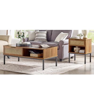 Caine KD Rattan Nightstand/Side Table - Whats New Furniture - Portland, Oregon