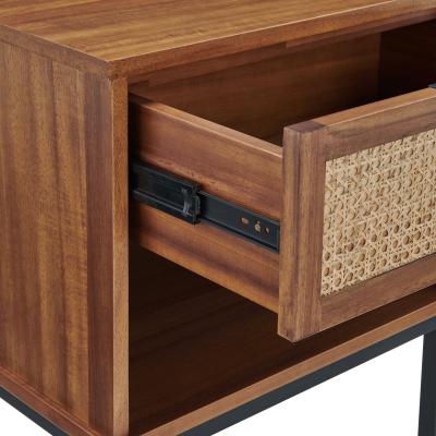 Caine KD Rattan Nightstand/Side Table - Whats New Furniture - Portland, Oregon