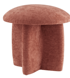 Cielo Chenille Ottoman - What&