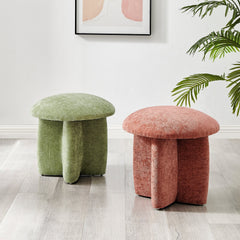 Cielo Chenille Ottoman - Whats New Furniture Portland OR