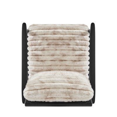 Edmond Faux Leather Accent Arm Chair - Whats New Furniture - Portland, Oregon