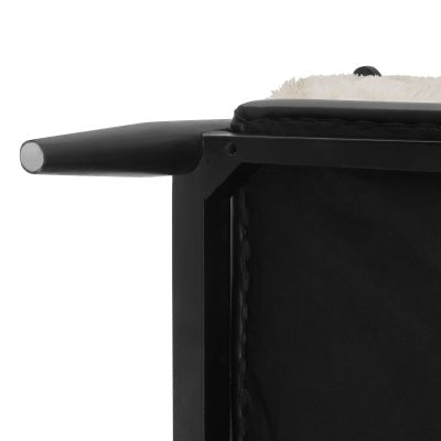 Edmond Faux Leather Accent Arm Chair - Whats New Furniture - Portland, Oregon